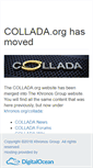 Mobile Screenshot of collada.org