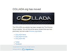 Tablet Screenshot of collada.org